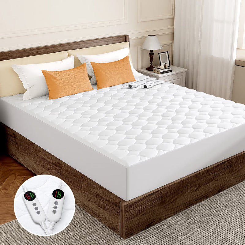 Heated Mattress Pad, 9 Heat Settings